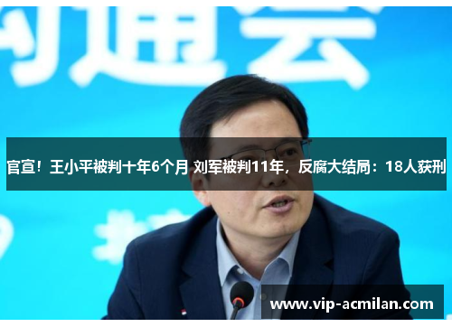 官宣！王小平被判十年6个月 刘军被判11年，反腐大结局：18人获刑