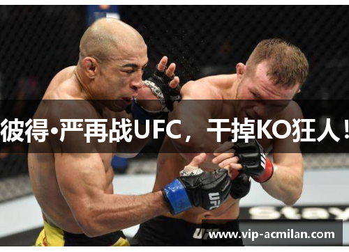 彼得·严再战UFC，干掉KO狂人！